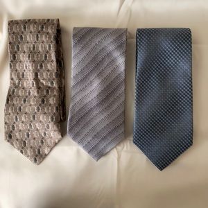 Three designer tie bundle